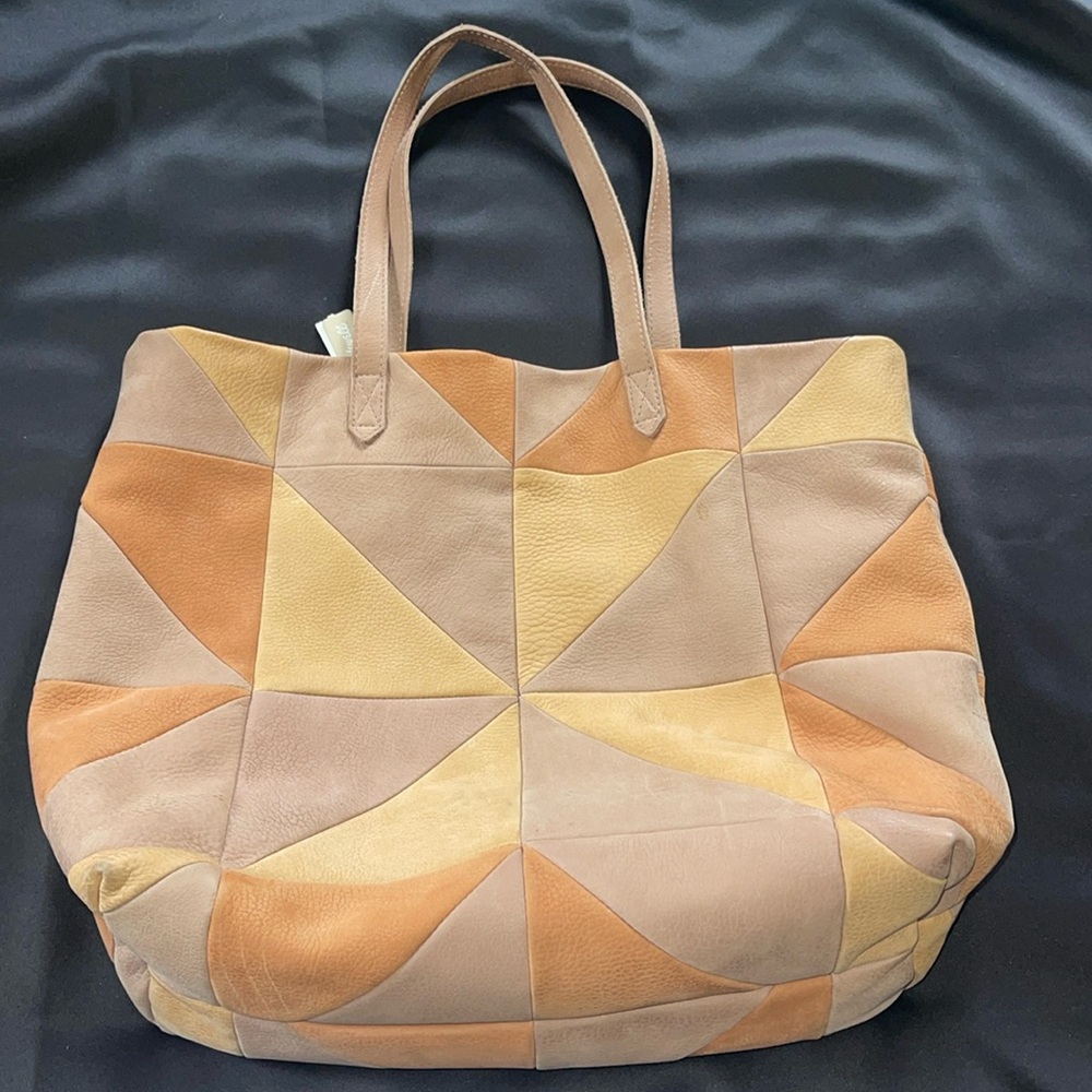 Madewell The Transport Tote: Patchwork Nubuck Edition